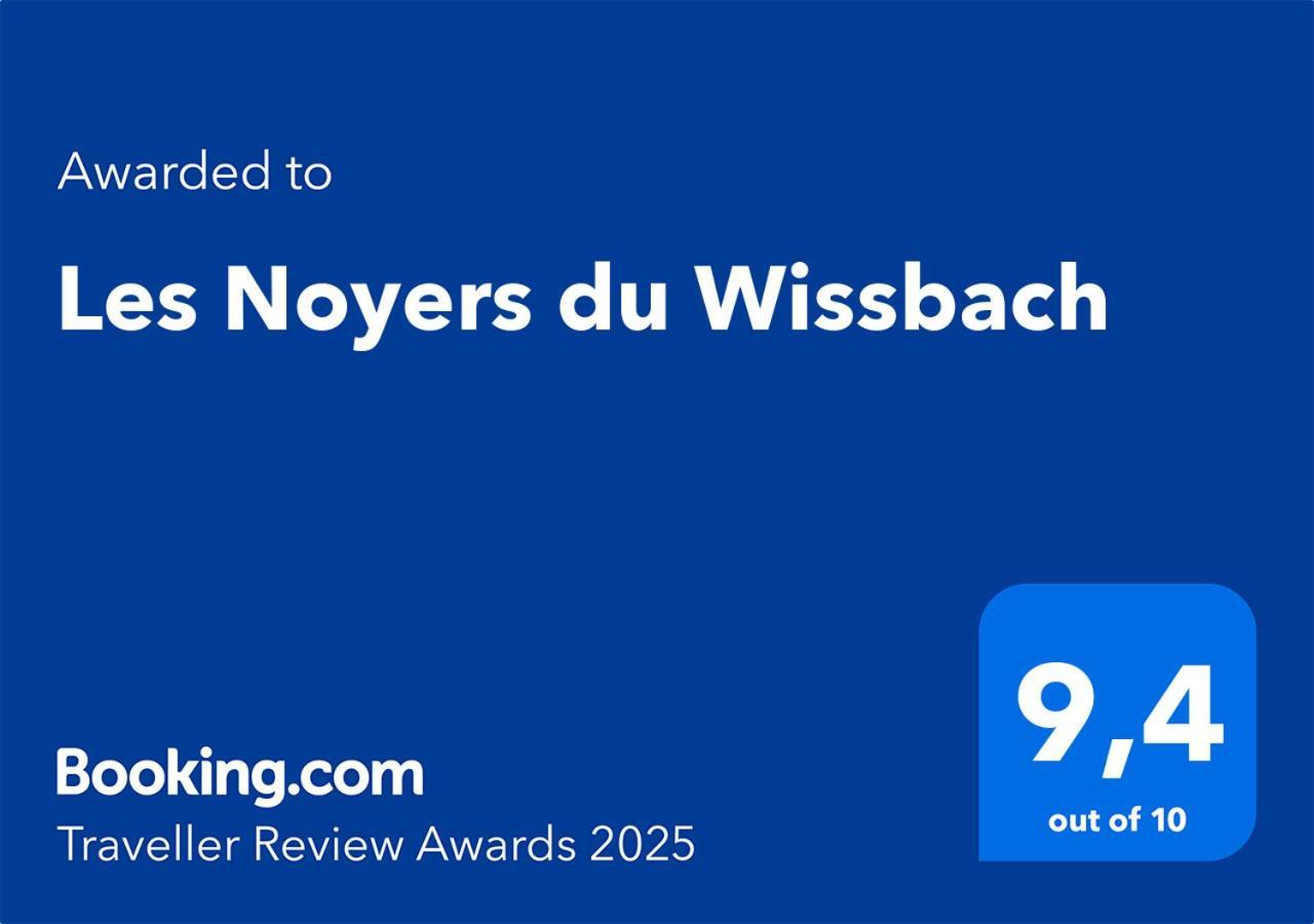 Les Noyers Du Wissbach Villa Willer-sur-Thur Exteriör bild